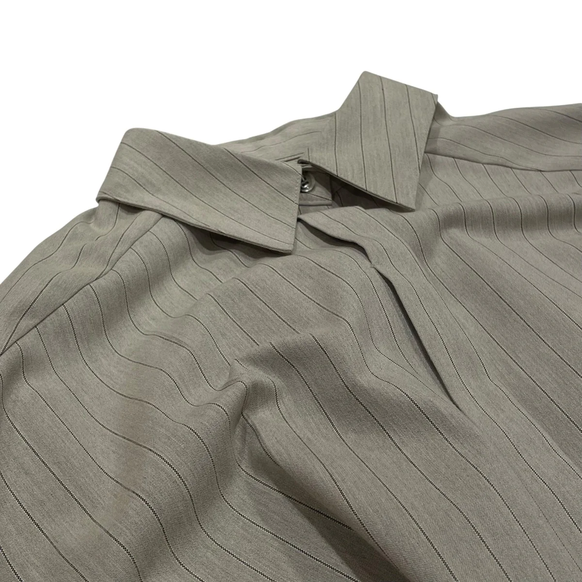 Belted Cape Detail Shirt長袖シャツ145500007 - Image 3