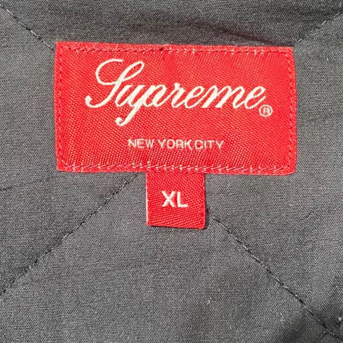 19AW/Quilted Plaid Zip Up Shirts - Image 5