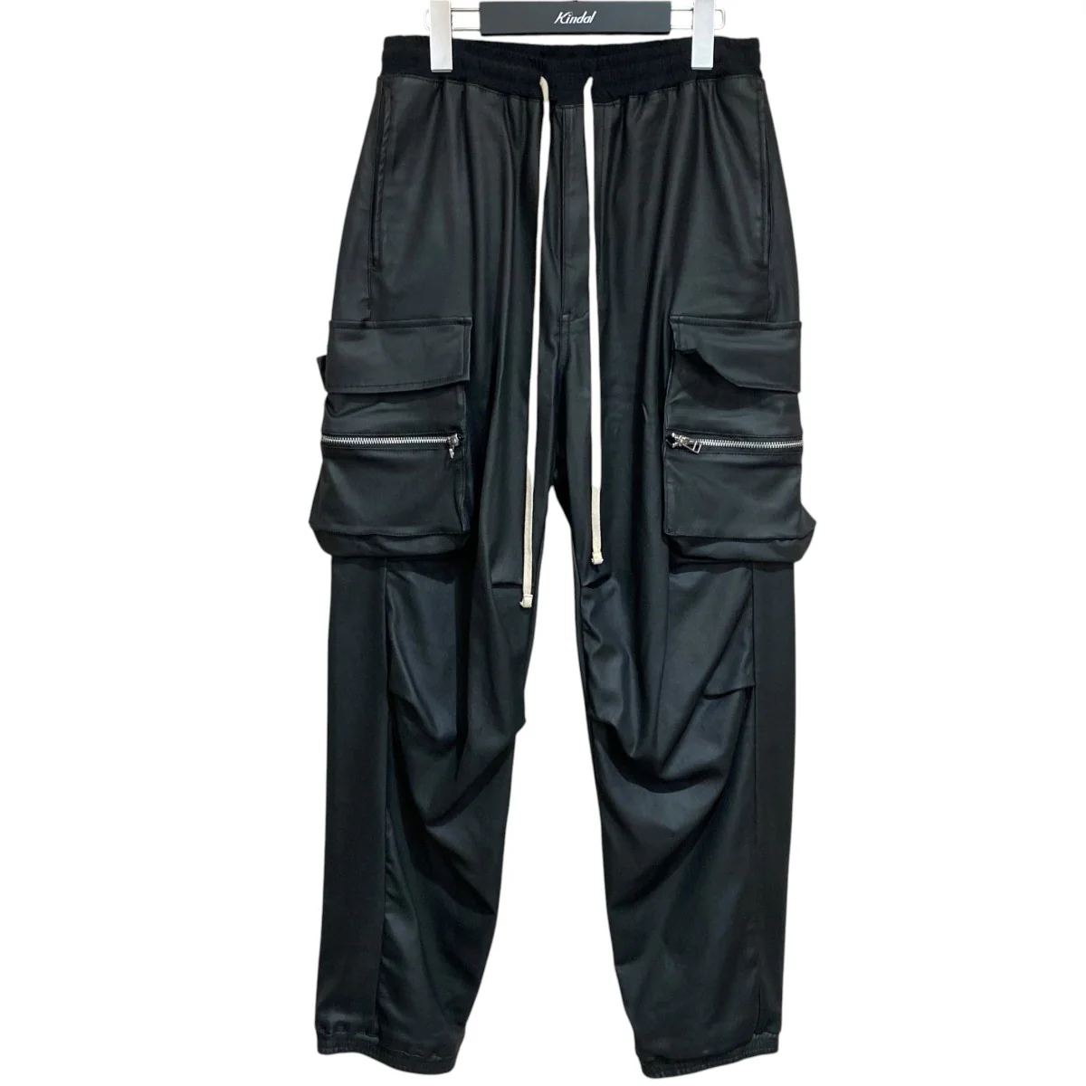 COATING FRONT ZIP PANTS23A-PTL025-DS