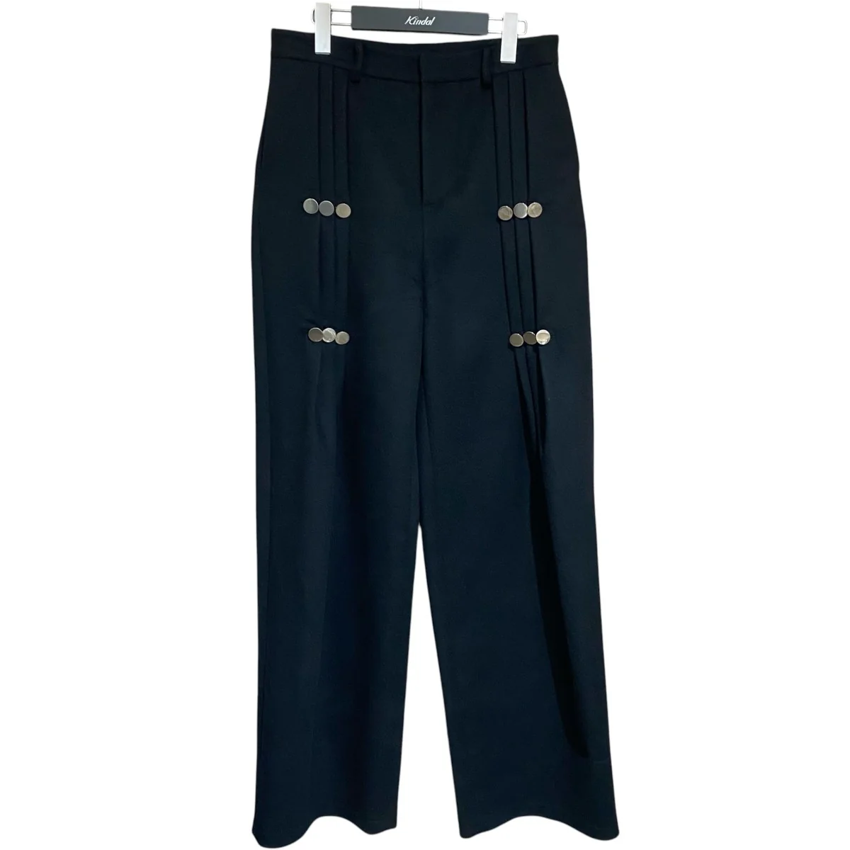BUTTON PLEATES TROUSERS23AWPNB02