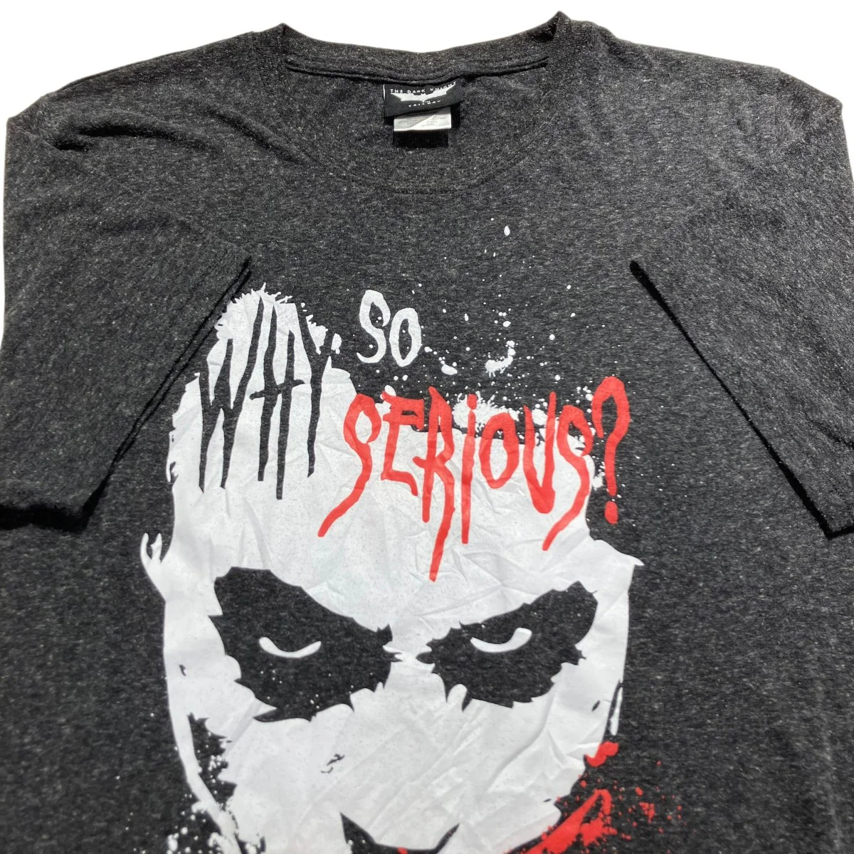 「THE DARK KNIGHT JOKER」プリントTシャツ - Image 4