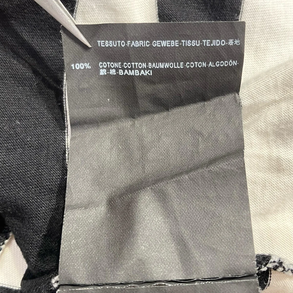 14SSエディ期 スプリットボーダーTシャツ360062 - Image 6