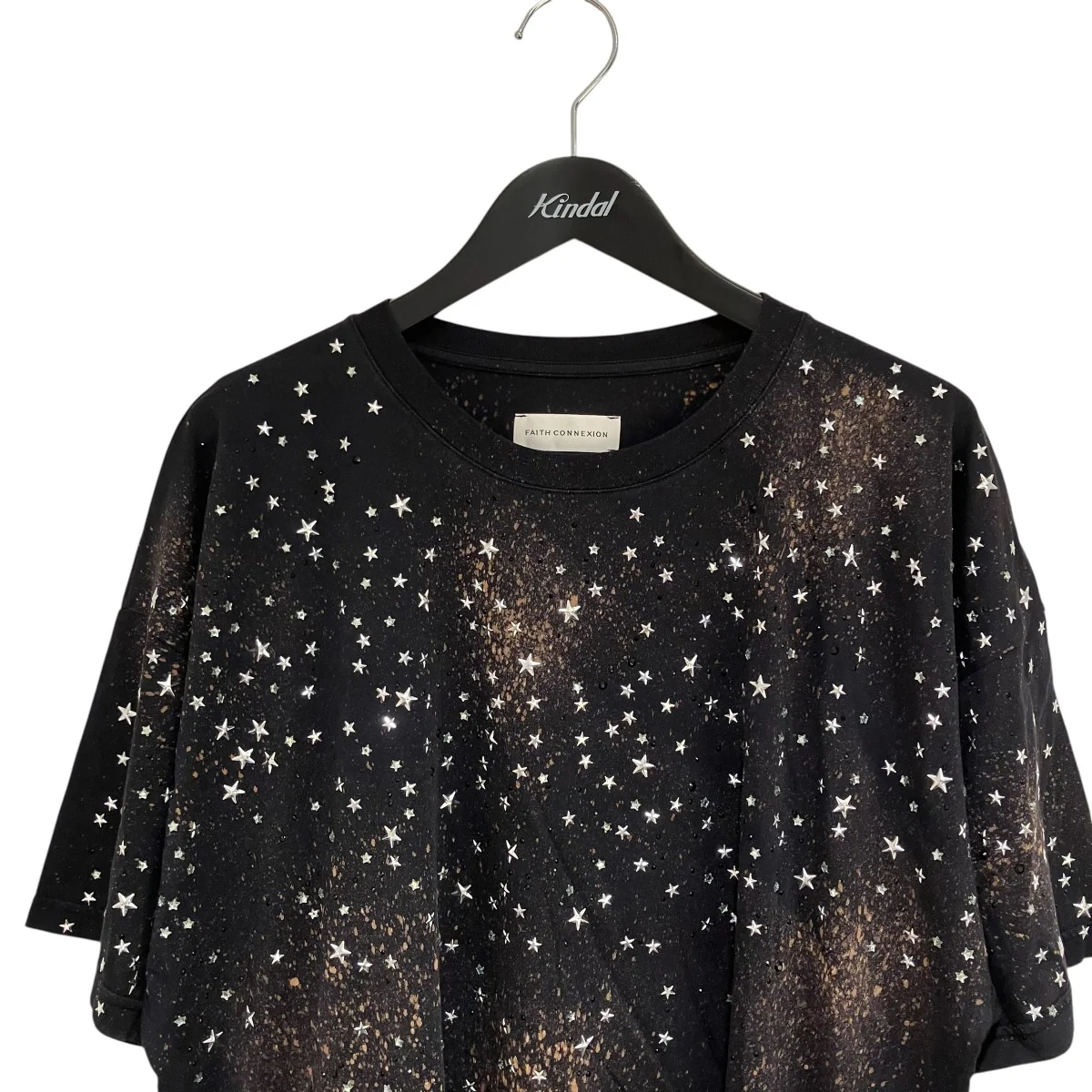 スタースタッズ ブリーチ加工半袖TシャツM3723J00T28 - Image 3