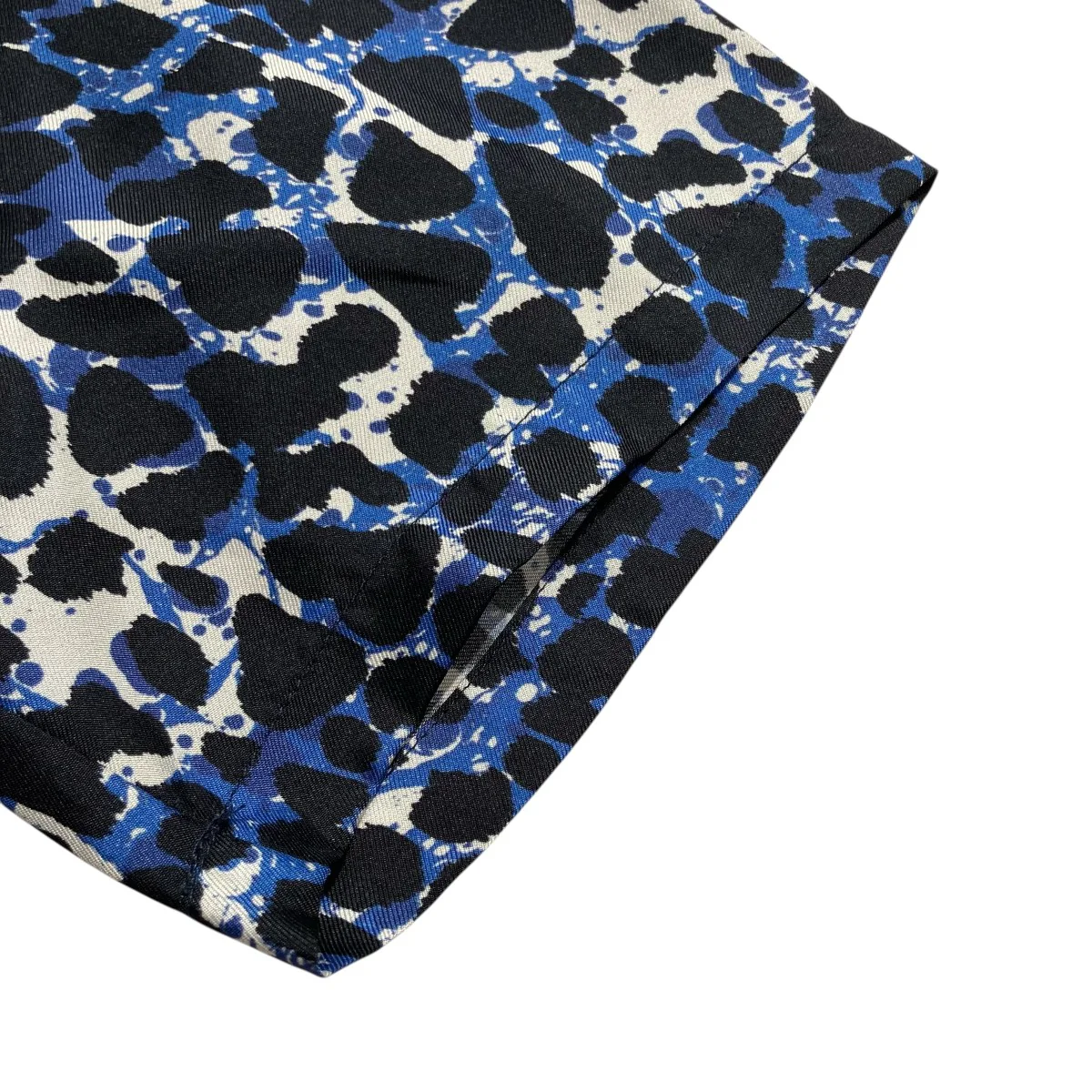 シルク半袖総柄シャツ302-065-10 - Image 4