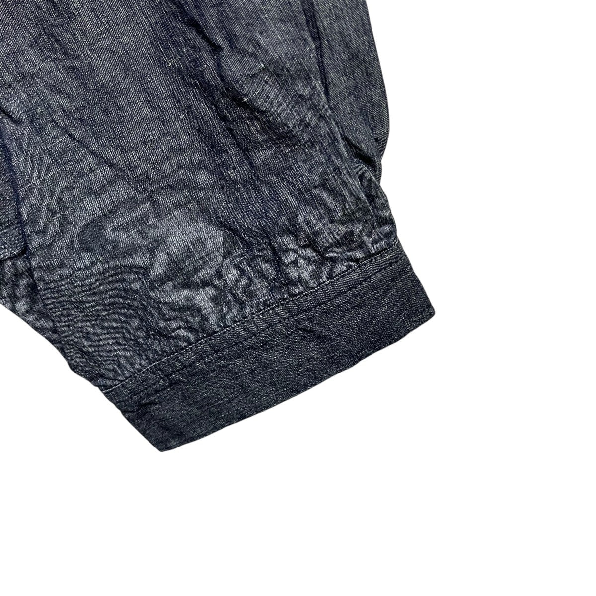 Cotton linen Washi paper shirt半袖シャツ01191-2016 - Image 4