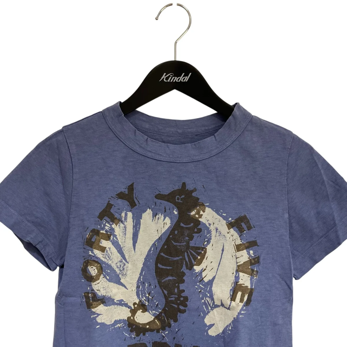 海ものがたりのプリント（タツノオトシゴ）半袖Tシャツ - Image 3