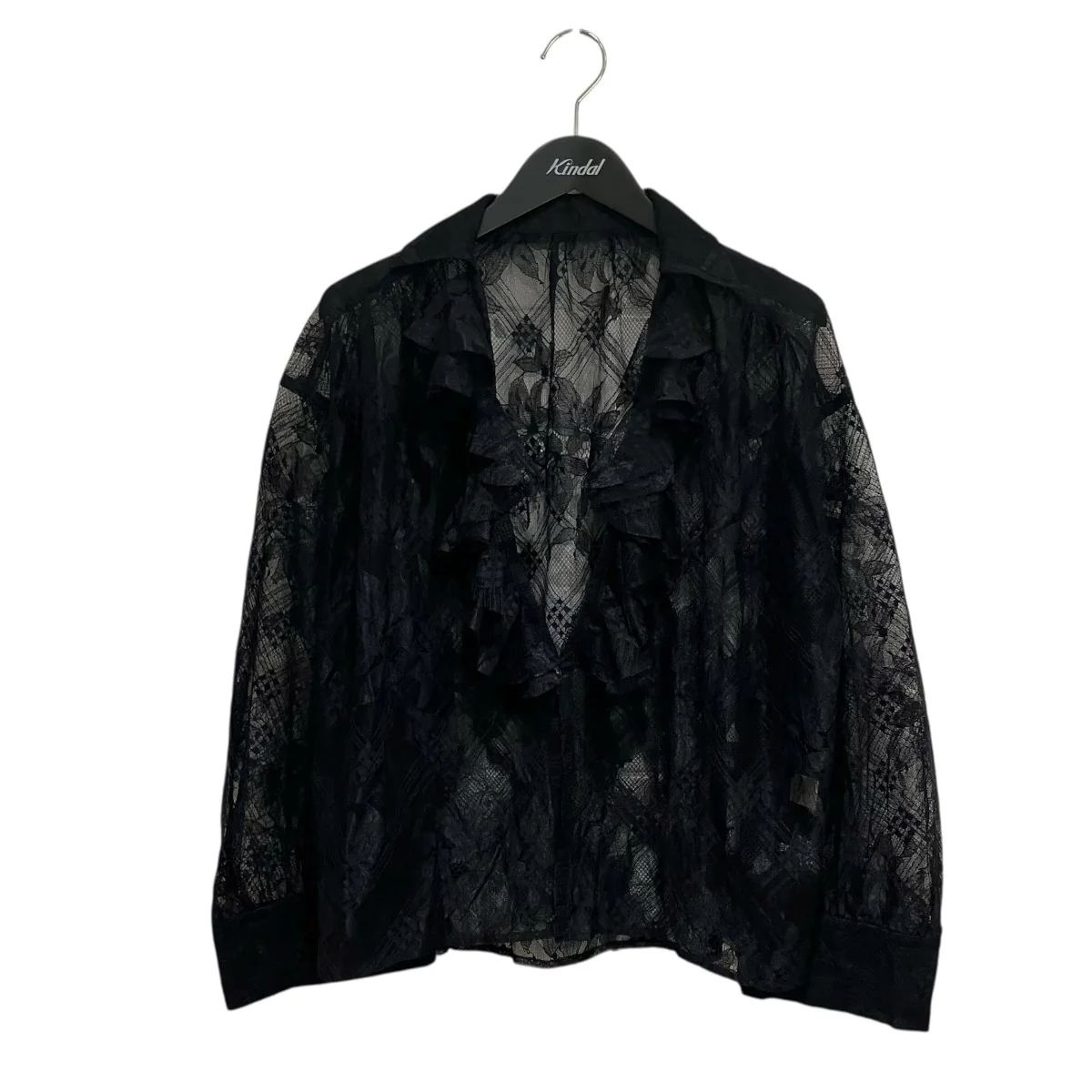 Lace Ruffle Blouse長袖レースブラウス13-11-0214-803