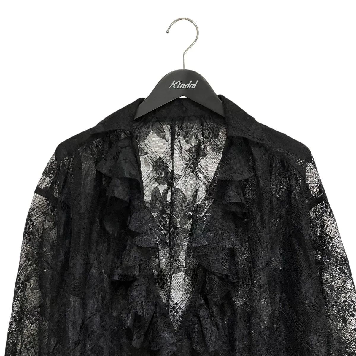 Lace Ruffle Blouse長袖レースブラウス13-11-0214-803 - Image 3