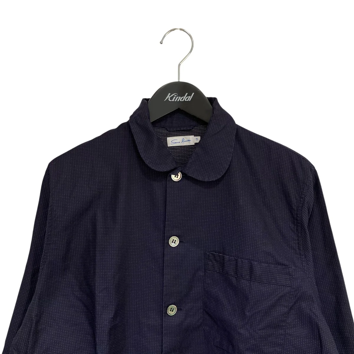 pyjama shirドットブラウスW2201403 - Image 3