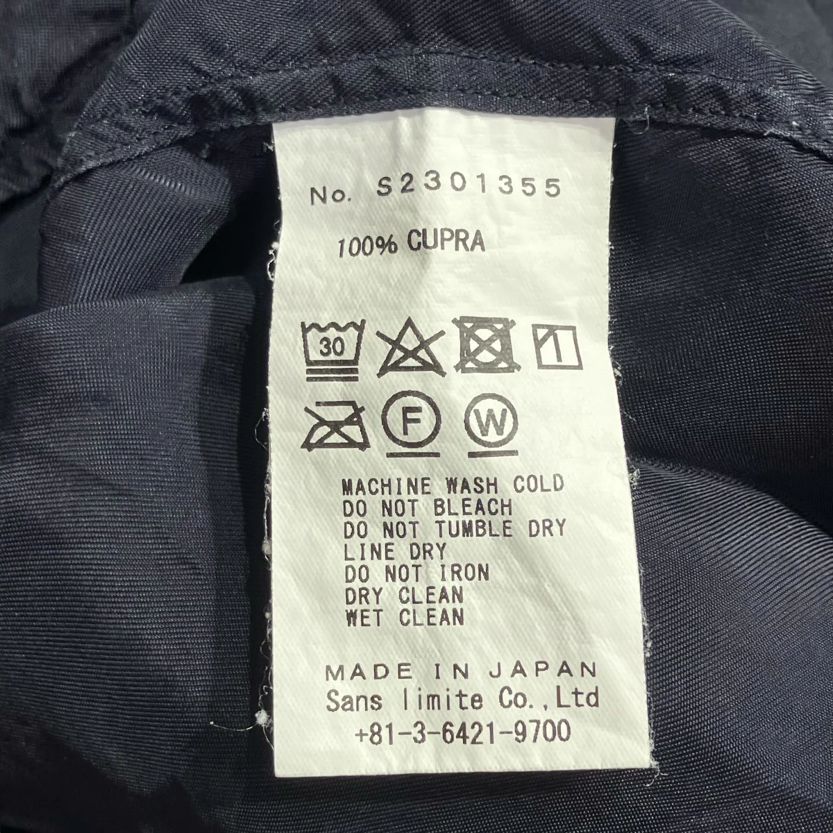 キュプラ小開衿五分袖半袖シャツS2301355 - Image 8
