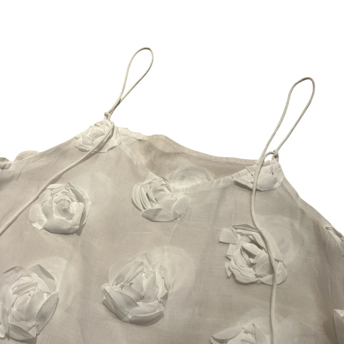 Rose pattern camisole dressキャミソールワンピースYEIZI245004 - Image 4