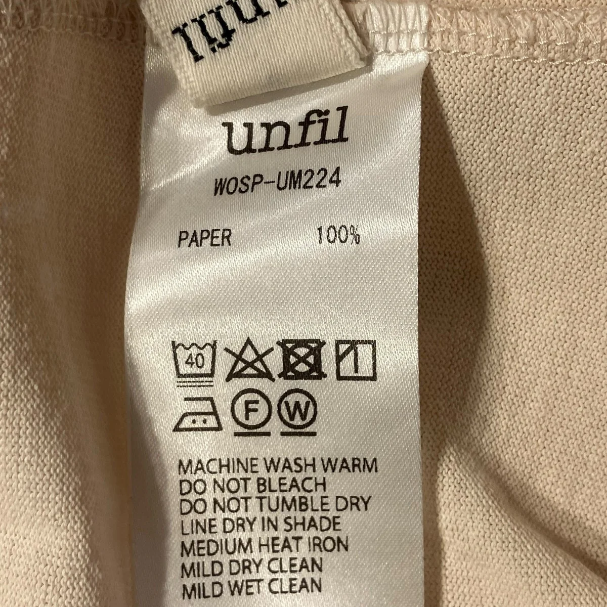 japanese paper jersey short sleeve Tee半袖TシャツW0SP-UM224 - Image 6