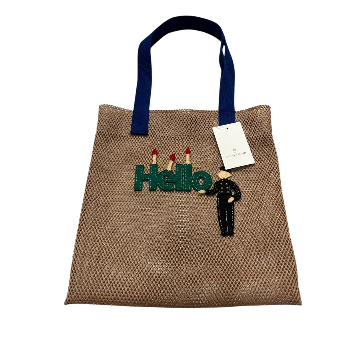 Hello メッシュトートバッグ - Image 2