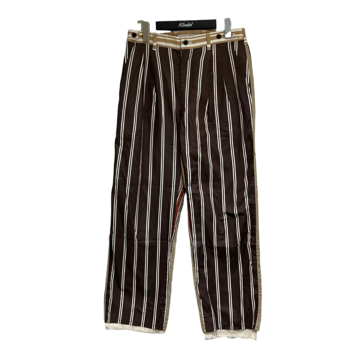 JAPANESE STRIPE TUCK TROUSERSスラックスCOTDPT-319