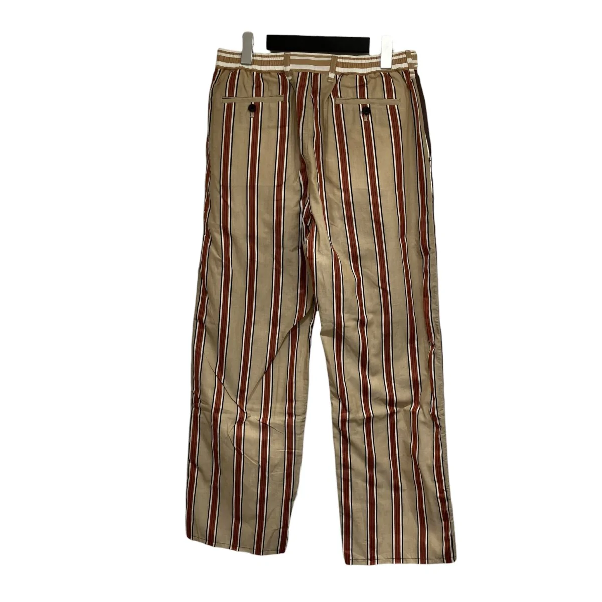JAPANESE STRIPE TUCK TROUSERSスラックスCOTDPT-319 - Image 2