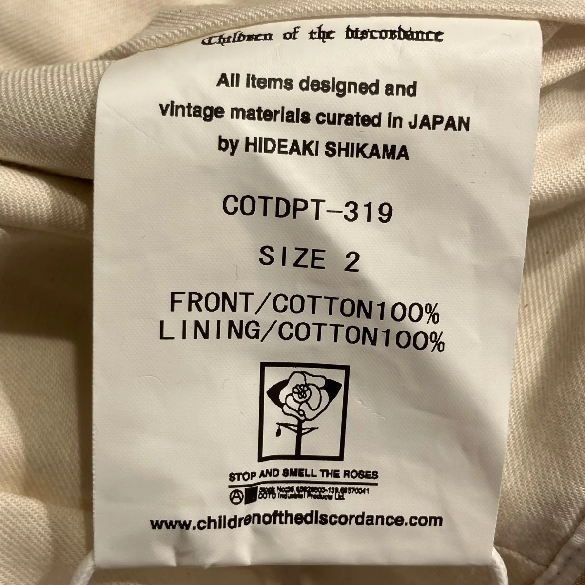 JAPANESE STRIPE TUCK TROUSERSスラックスCOTDPT-319 - Image 7