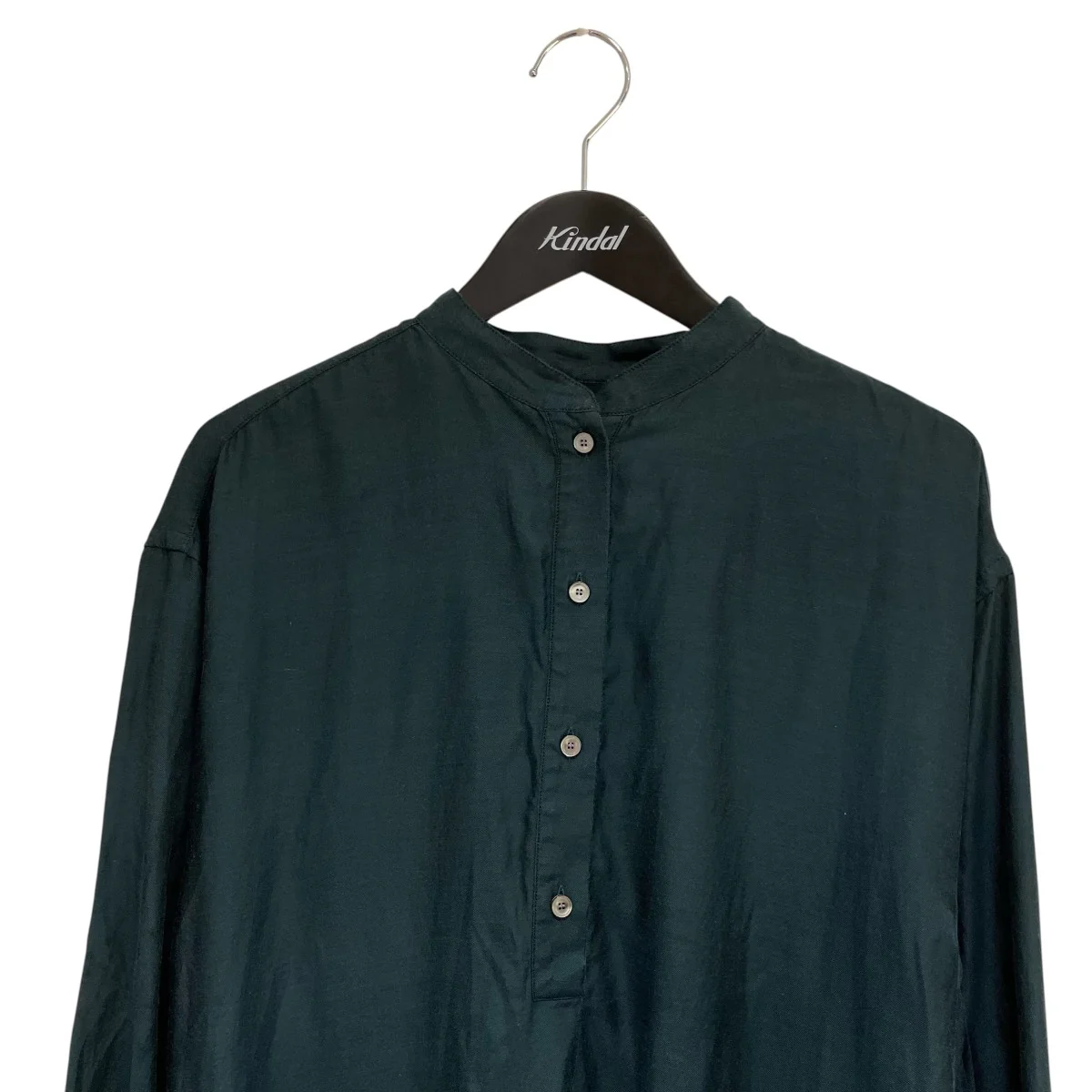 Cupro cotton shirts dressワンピース303316-224 - Image 3