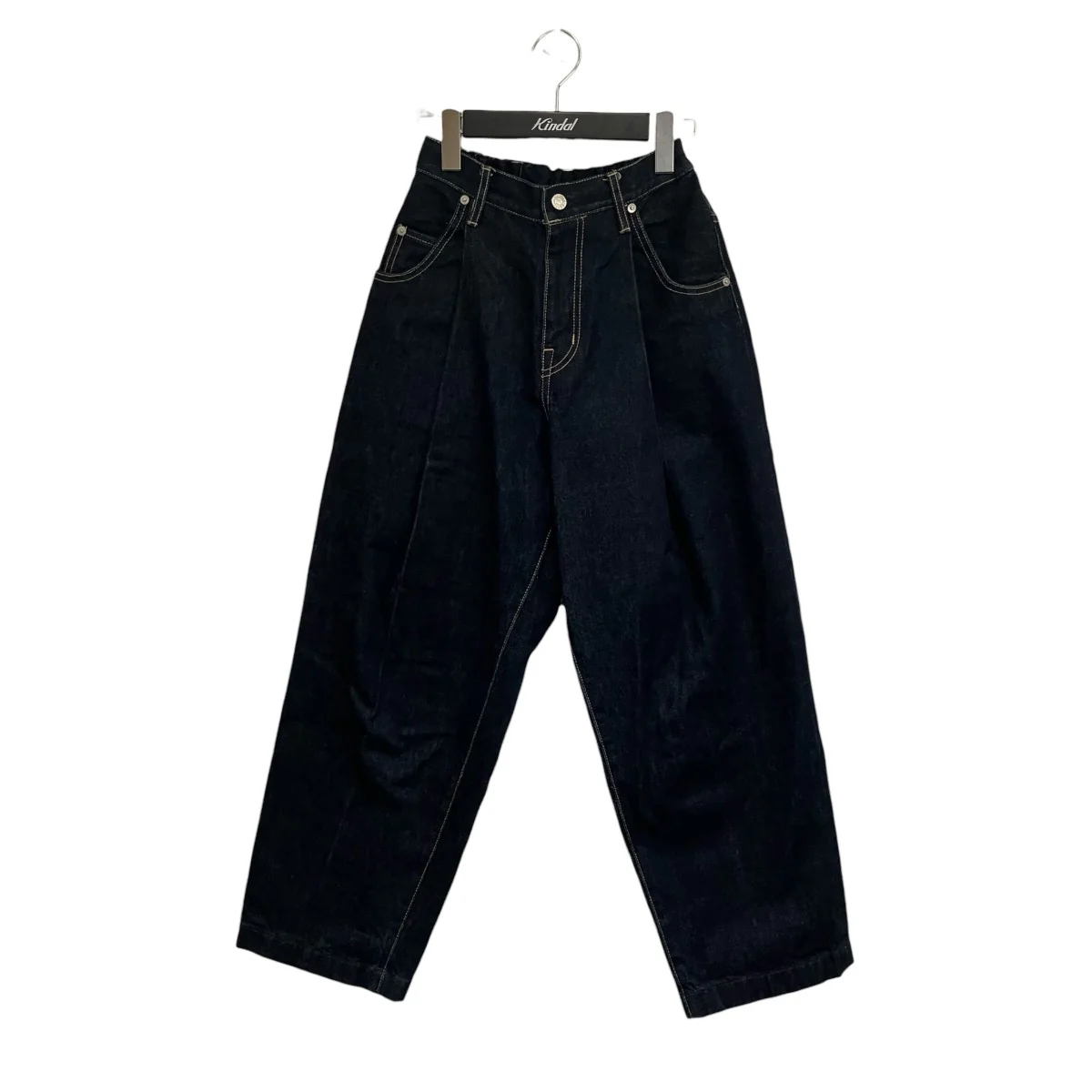 Wide denim slacks “Rigid”デニムパンツNO343