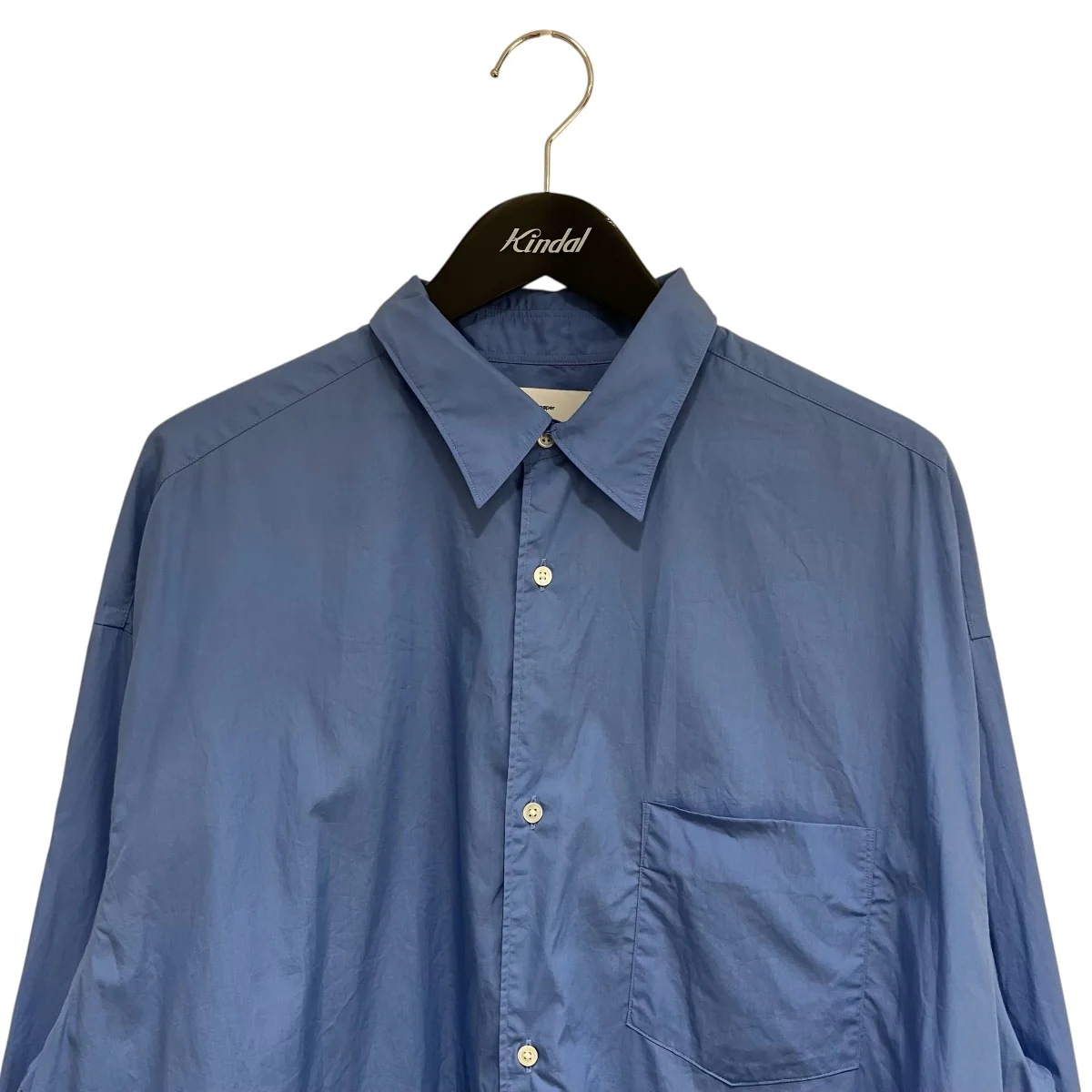 Broad L S Oversized Regular Collar Shirt長袖シャツGM251-50001B - Image 3