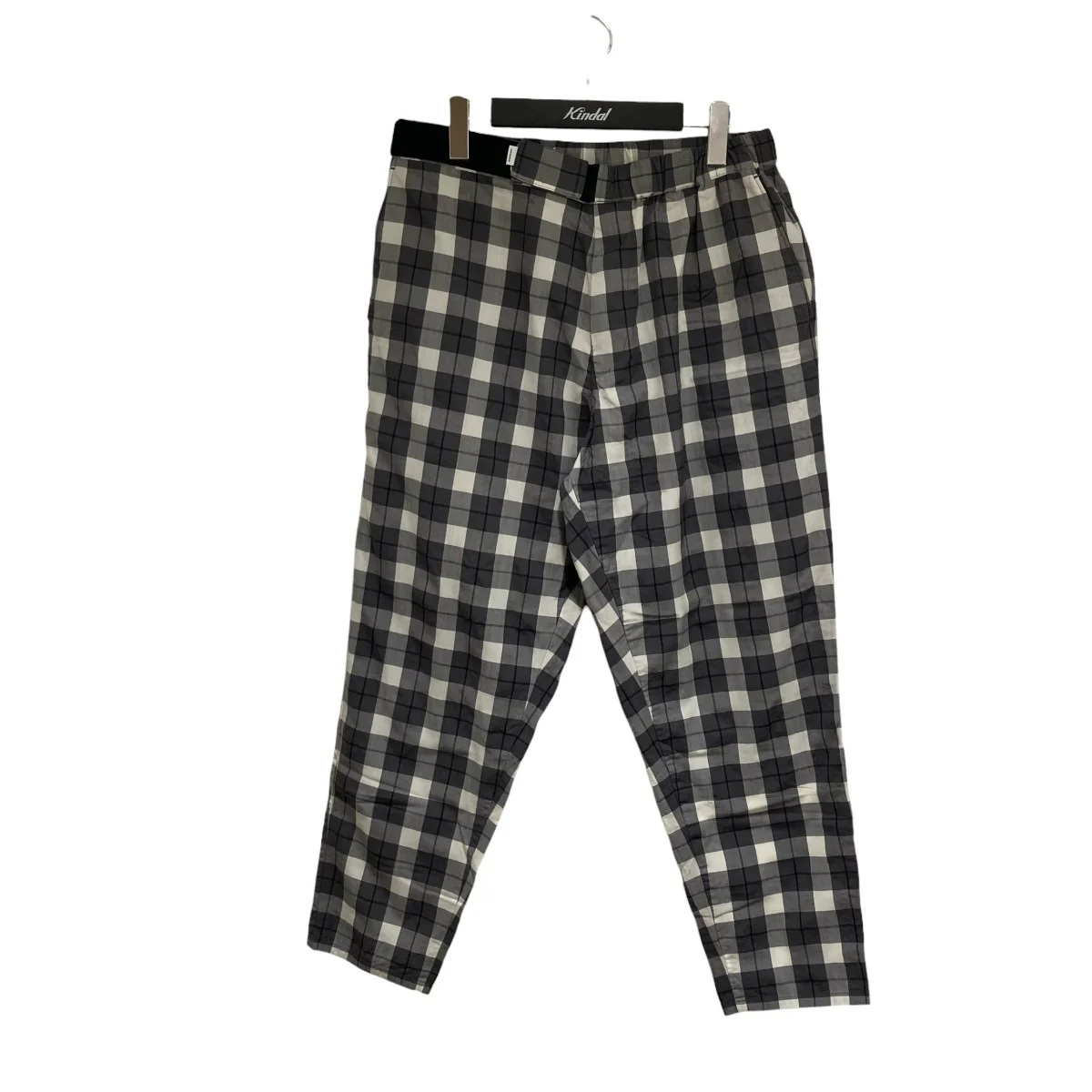 Fine Wool Check Chef PantsチェックパンツGM203-40056