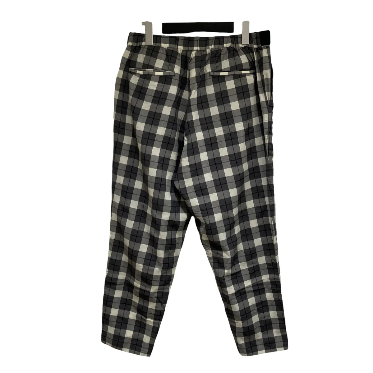 Fine Wool Check Chef PantsチェックパンツGM203-40056 - Image 2