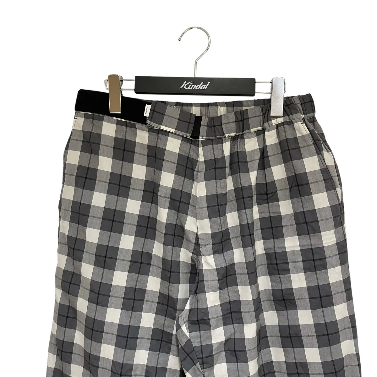 Fine Wool Check Chef PantsチェックパンツGM203-40056 - Image 3