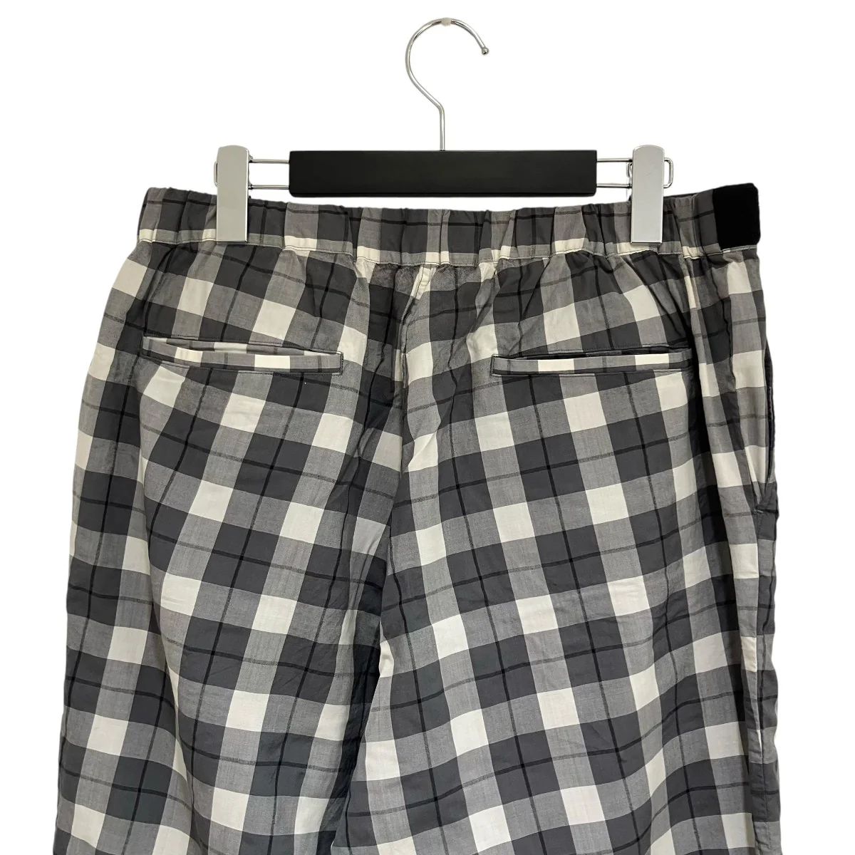 Fine Wool Check Chef PantsチェックパンツGM203-40056 - Image 4