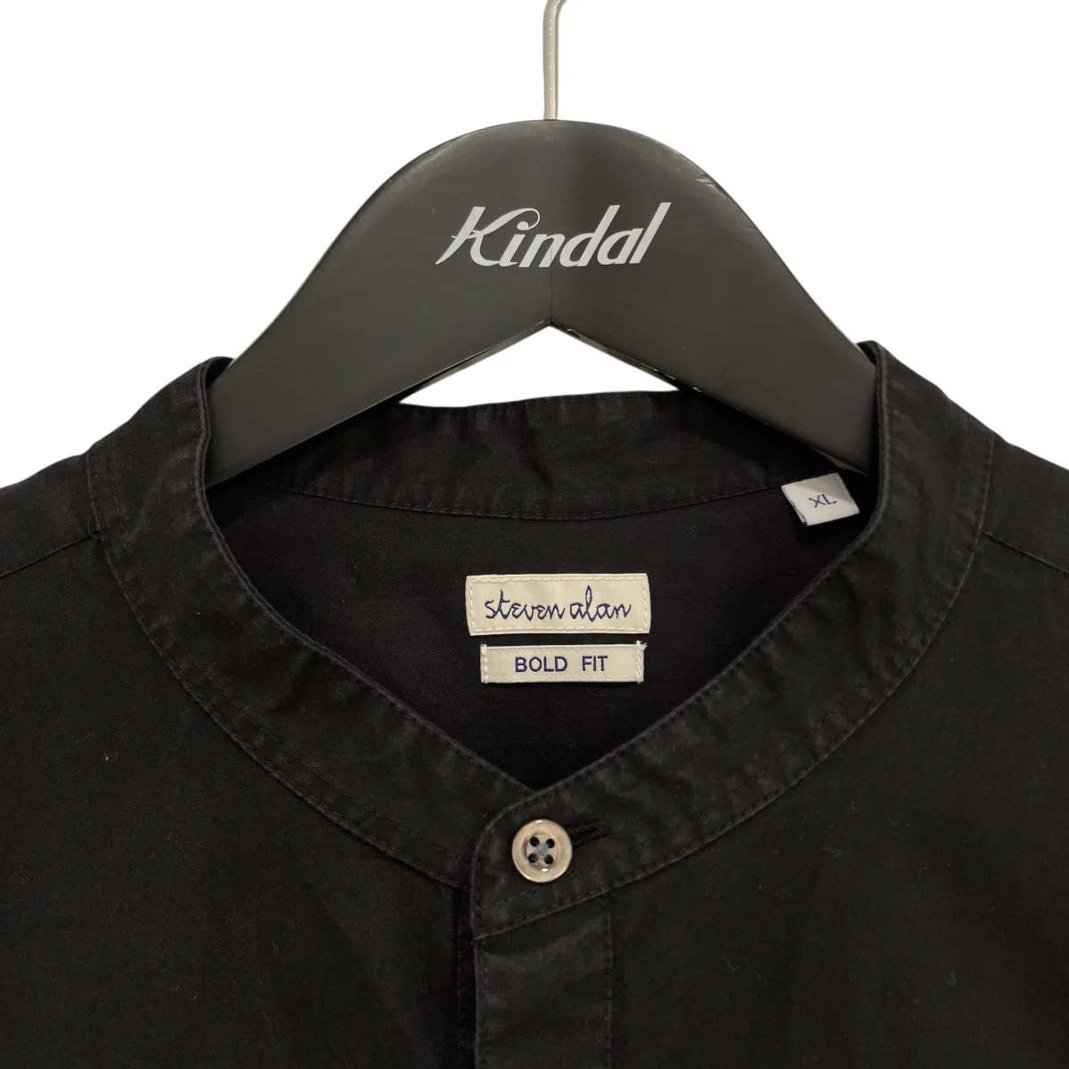 HI CNT TWILL 2POCKET BAND COLLAR SHIRT-BOLDバンドカラーシャツ8111-218-0607 - Image 5