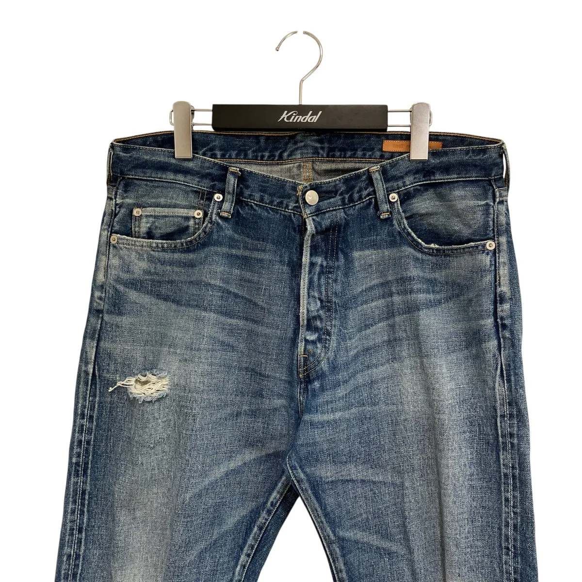 ダメージ加工デニムパンツ3220600289 - Image 3