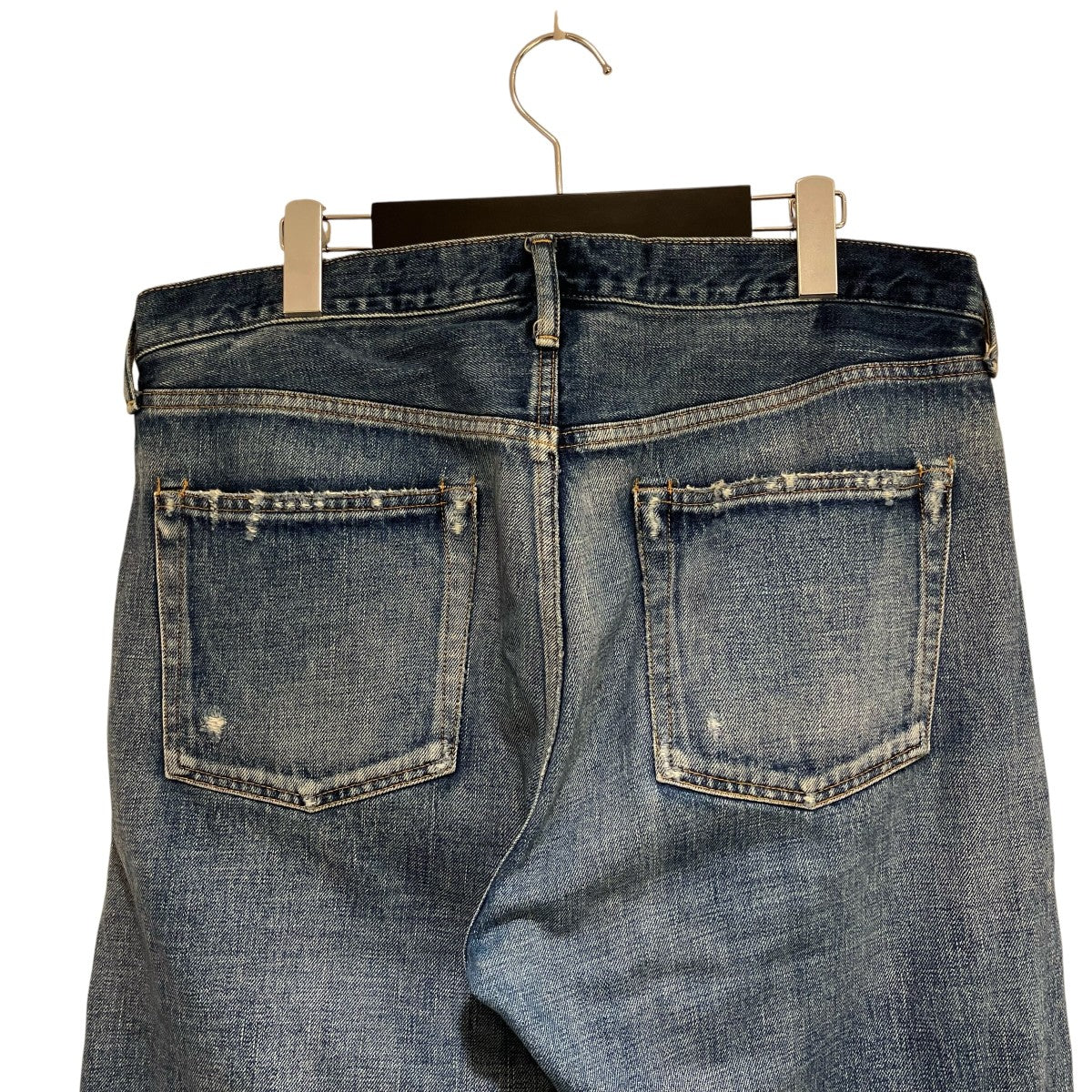 ダメージ加工デニムパンツ3220600289 - Image 4