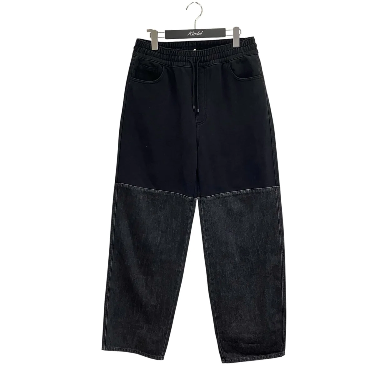 DRAWSTRING DENIM PANTS切替パンツGKS-55020-B