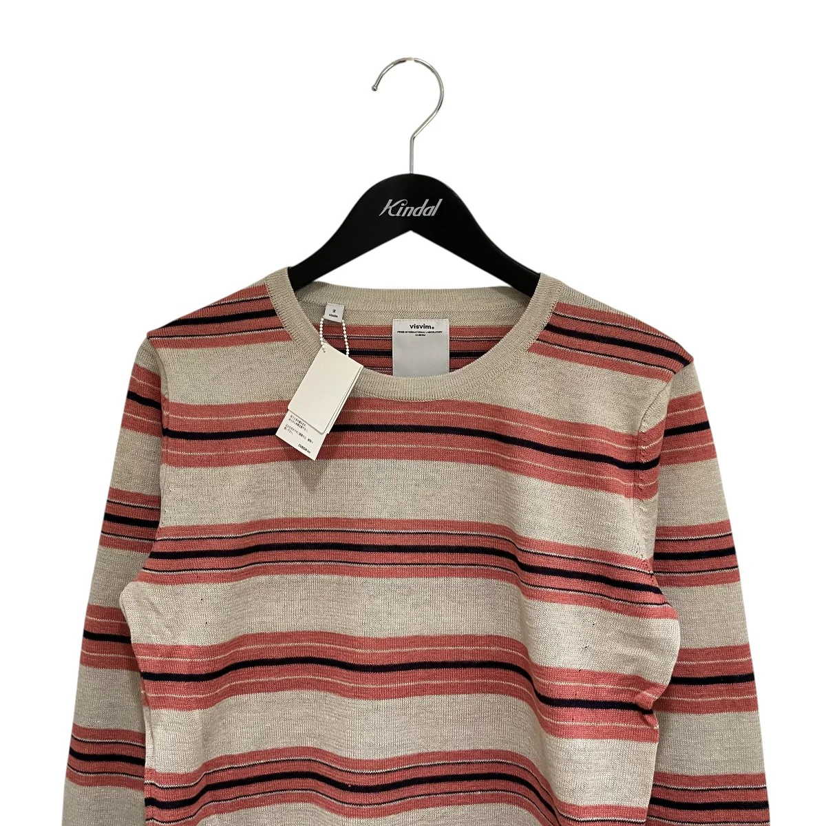 ORNETTE BORDER CREW L S長袖カットソー0112105012002 - Image 3