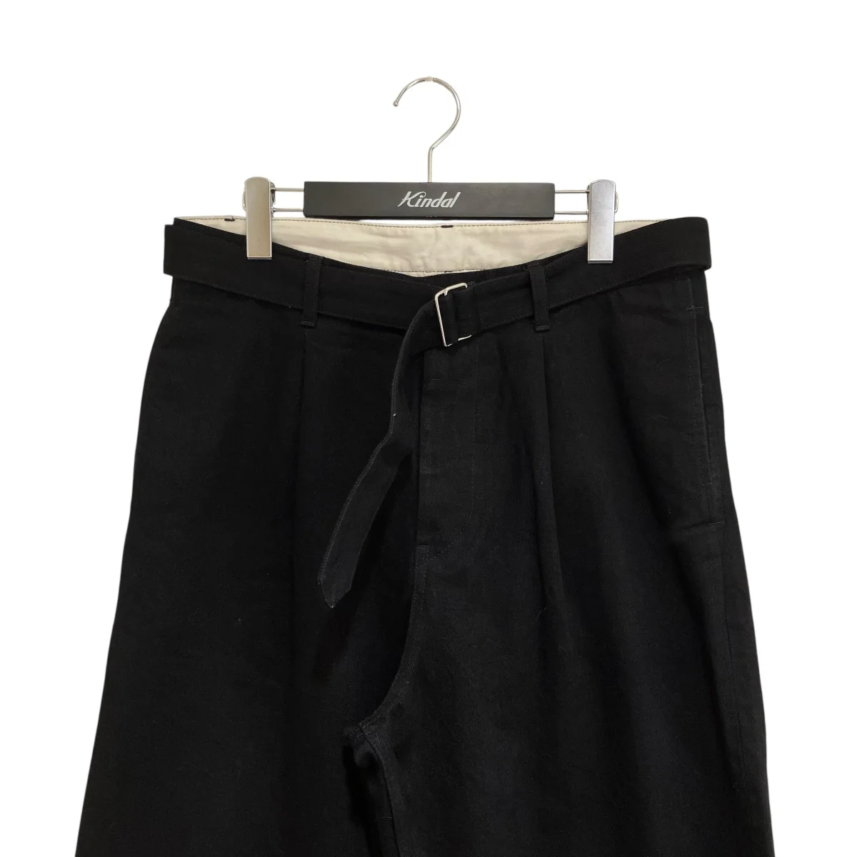 Selvage Denim Belted PantsパンツGU253-40064RB - Image 3