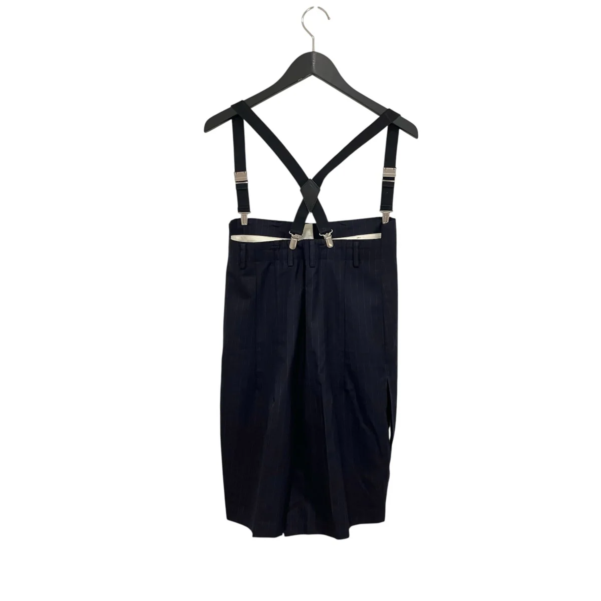 12AWStriped Wool Suspenders SkirtスカートパンツJJ-S027 - Image 2