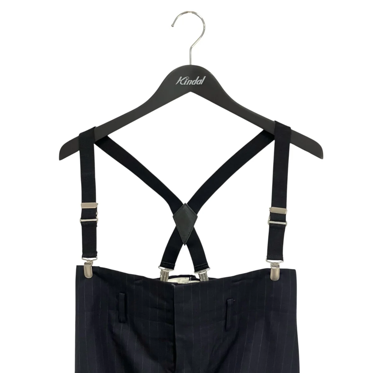 12AWStriped Wool Suspenders SkirtスカートパンツJJ-S027 - Image 3