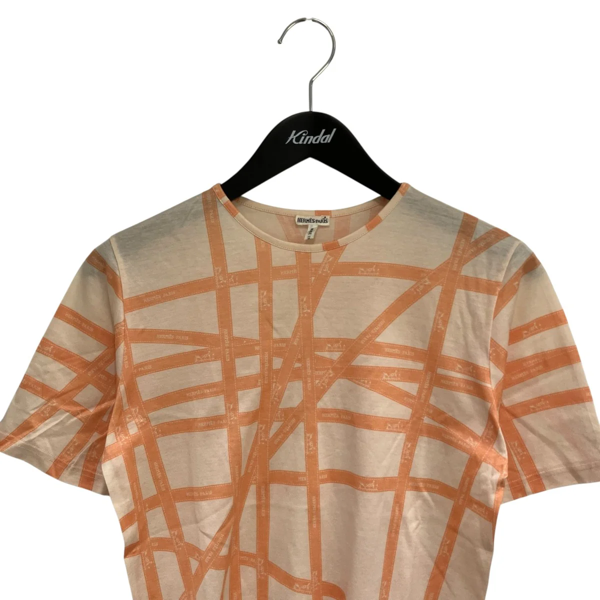ロゴ紐柄半袖Tシャツ - Image 3