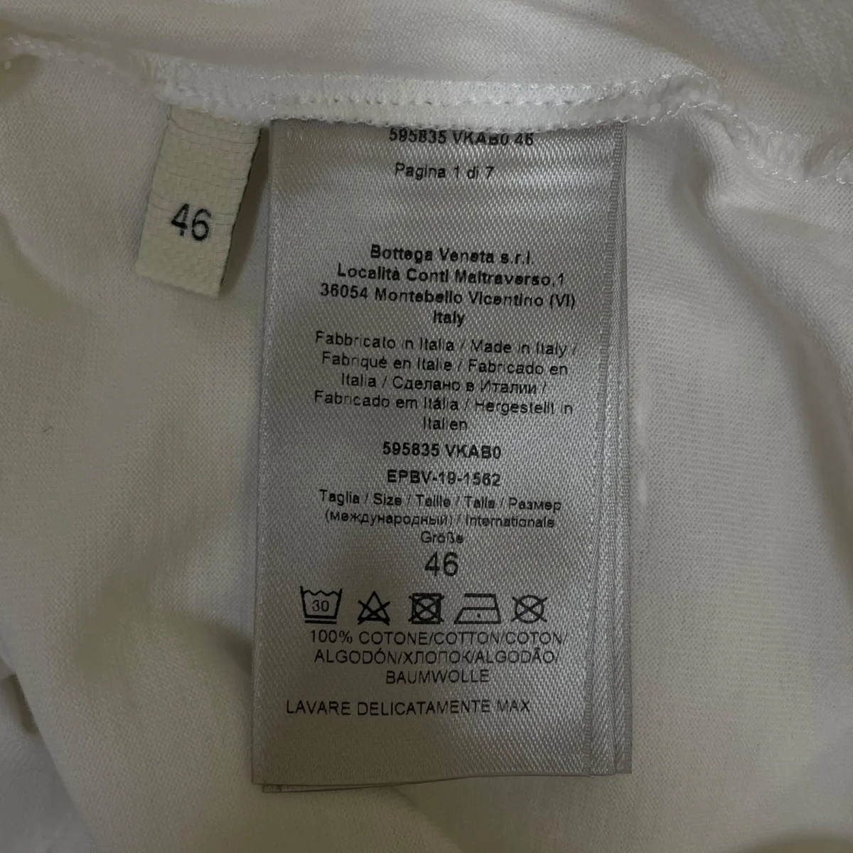 無地 半袖Tシャツ コットンTシャツ595835 VKAB0 46 - Image 7