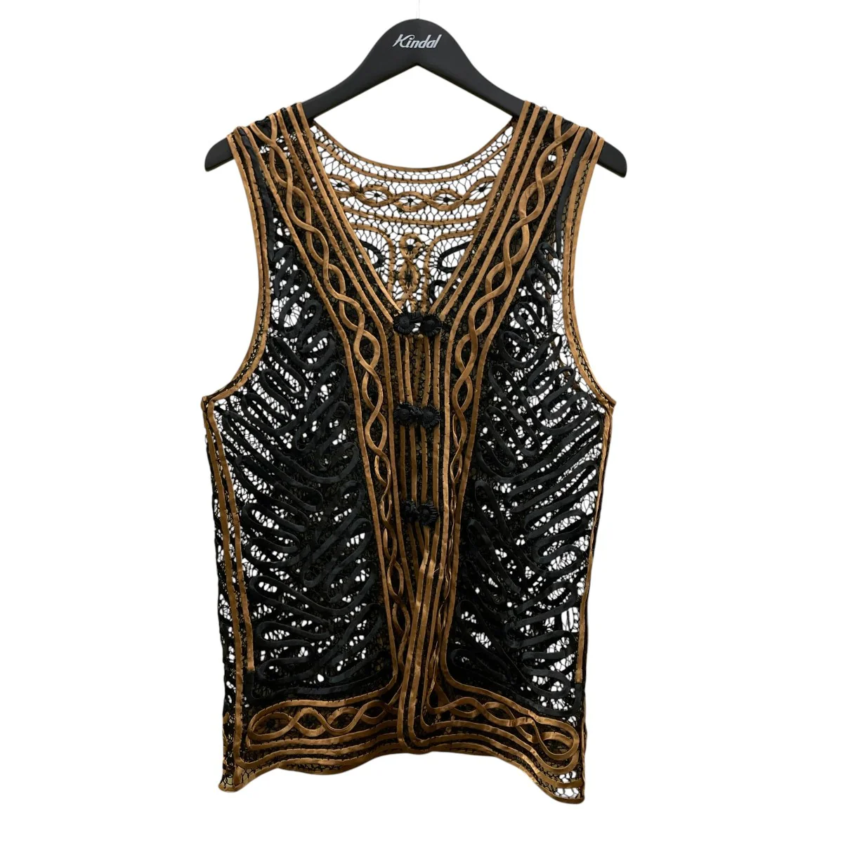 Embroidery Middle Vestベスト12410404