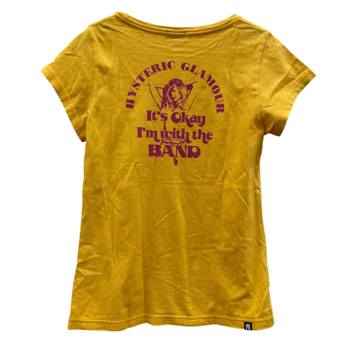 NATURAL BORN HYSヒスガールプリント 半袖Tシャツ コットンTシャツ01182CT08 - Image 2