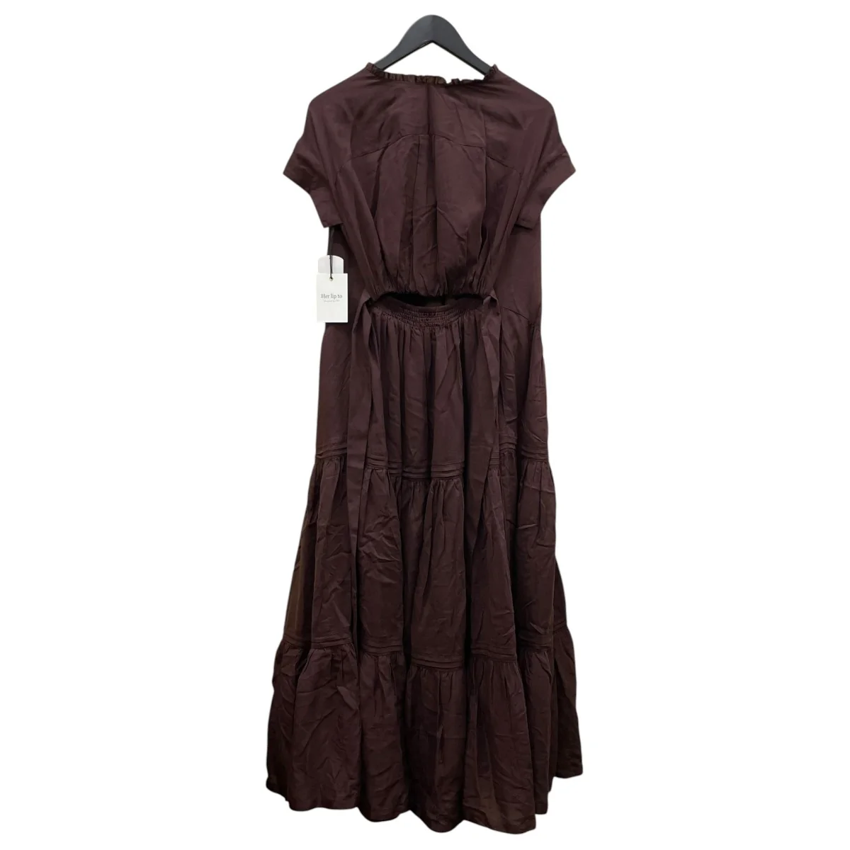 Mistral Belted Shirt DressVネック バックオープン 半袖ワンピース1252305225 - Image 2