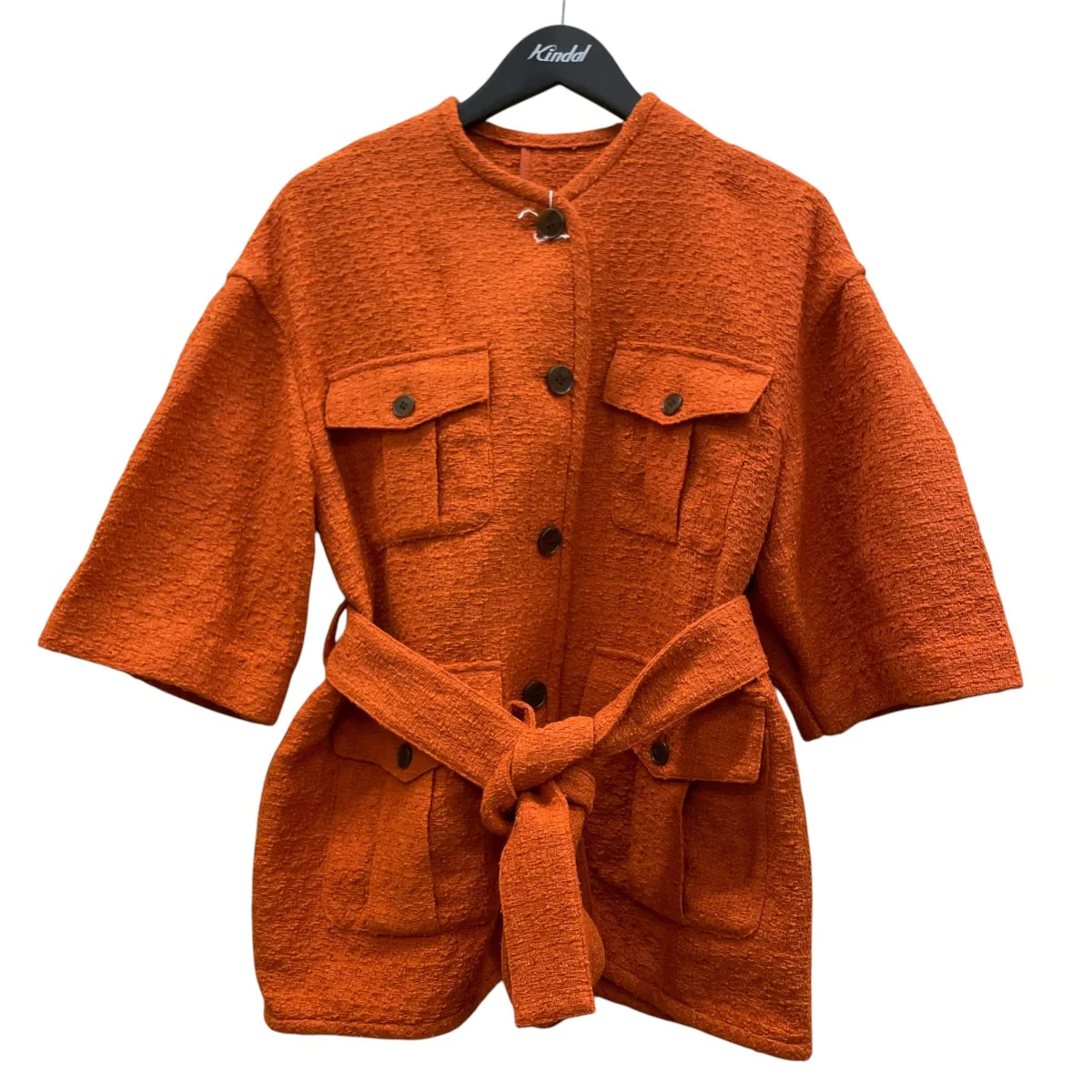 HALF SLEEVE TWEED JACKETジャケット16103-0462