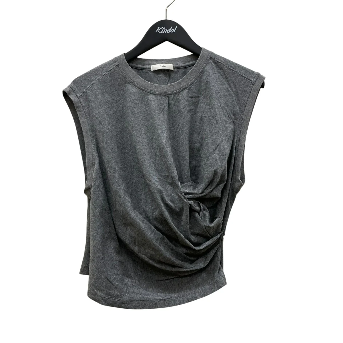 anuke Drape Cut Tanktopノースリーブブラウス62420617