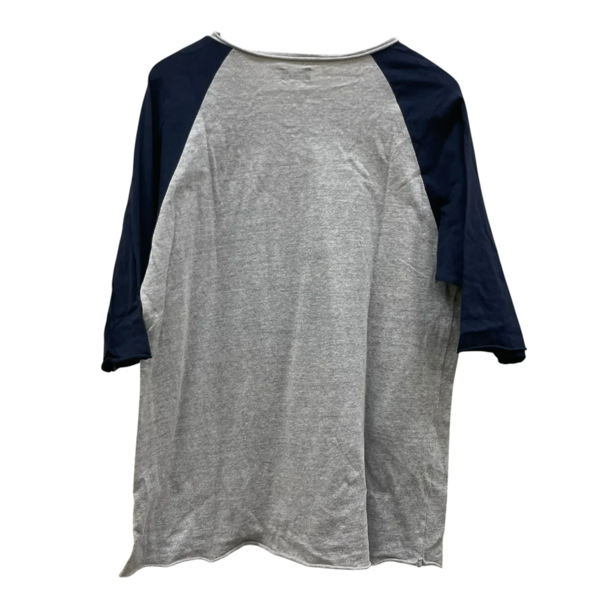 別注MusterWerkラグランスリーブ 切りっぱなし コットンTシャツMTMU4103 0801 - Image 2