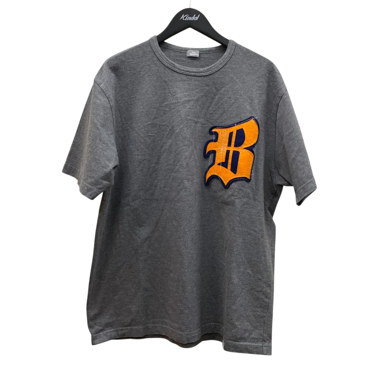 ワッペン付き 半袖Tシャツ コットンTシャツ22SBM-T06236