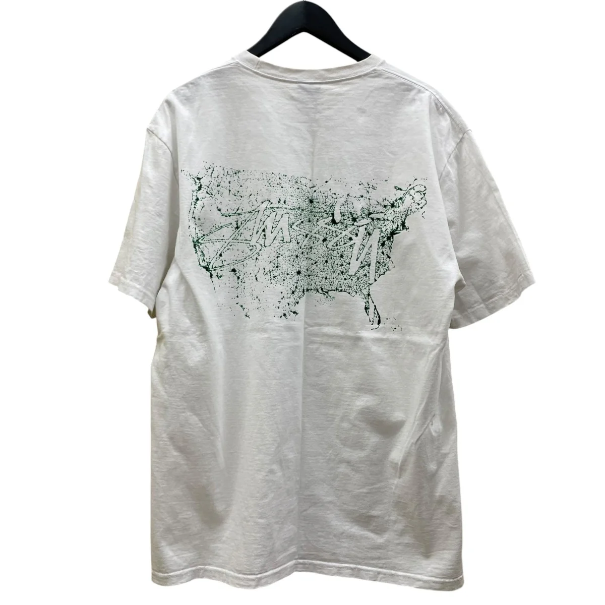 Night Lights Teeロゴプリント バックプリント 半袖Tシャツ コットンTシャツ - Image 2