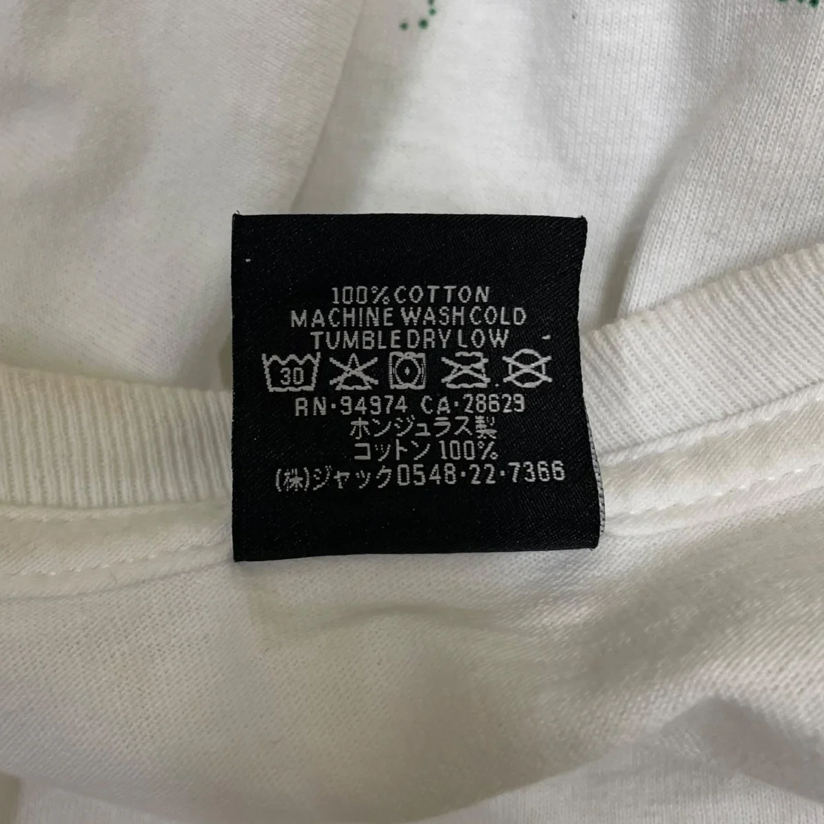 Night Lights Teeロゴプリント バックプリント 半袖Tシャツ コットンTシャツ - Image 6