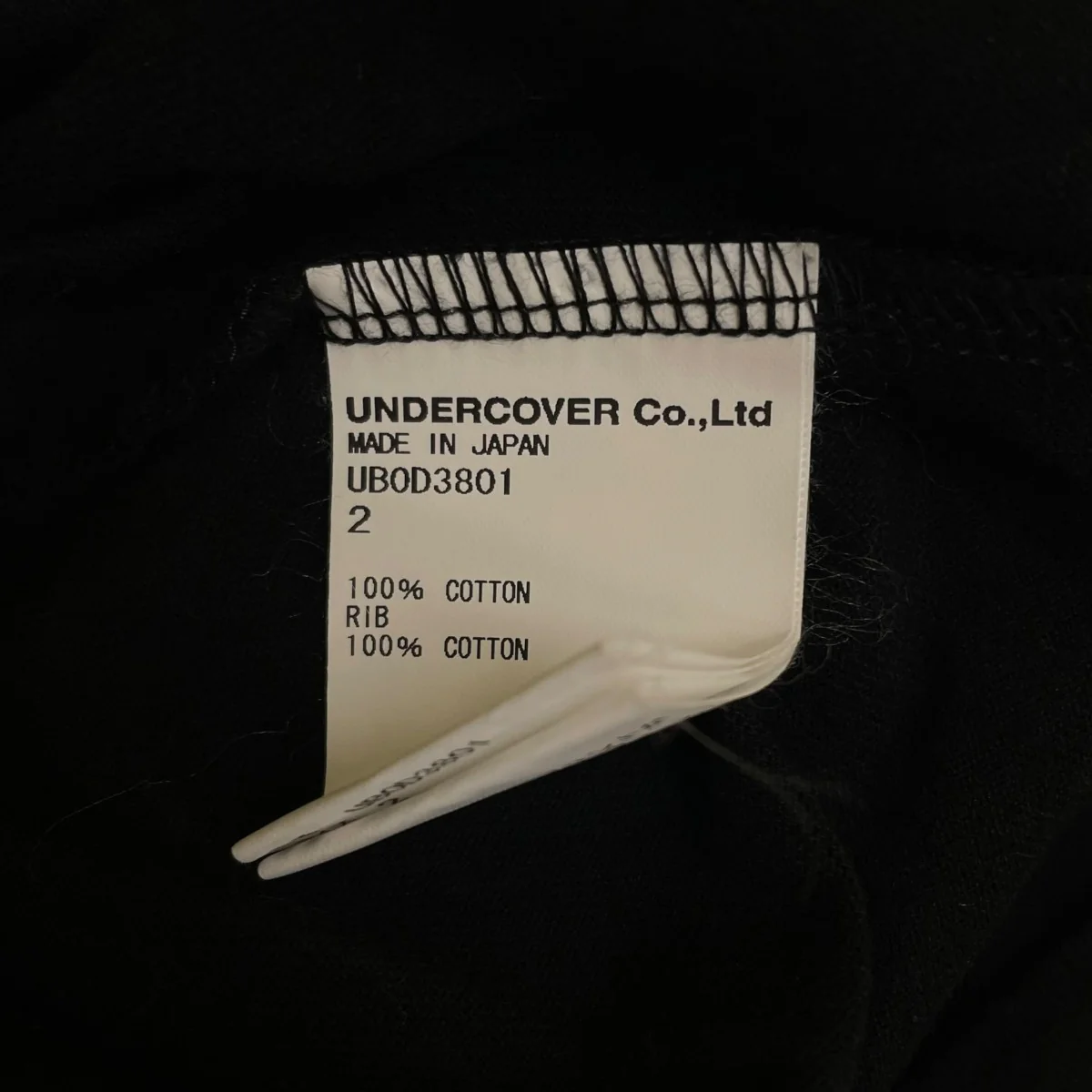 ビッグロゴプリント 半袖Tシャツ コットンTシャツUB0D3801 - Image 5