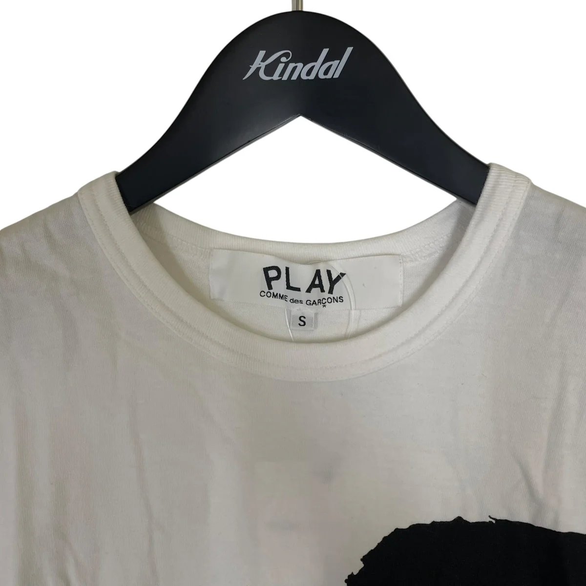 BIG LOGO PRINT T-SHIRTハートロゴプロント 半袖Tシャツ コットンTシャツAX T347 - Image 3