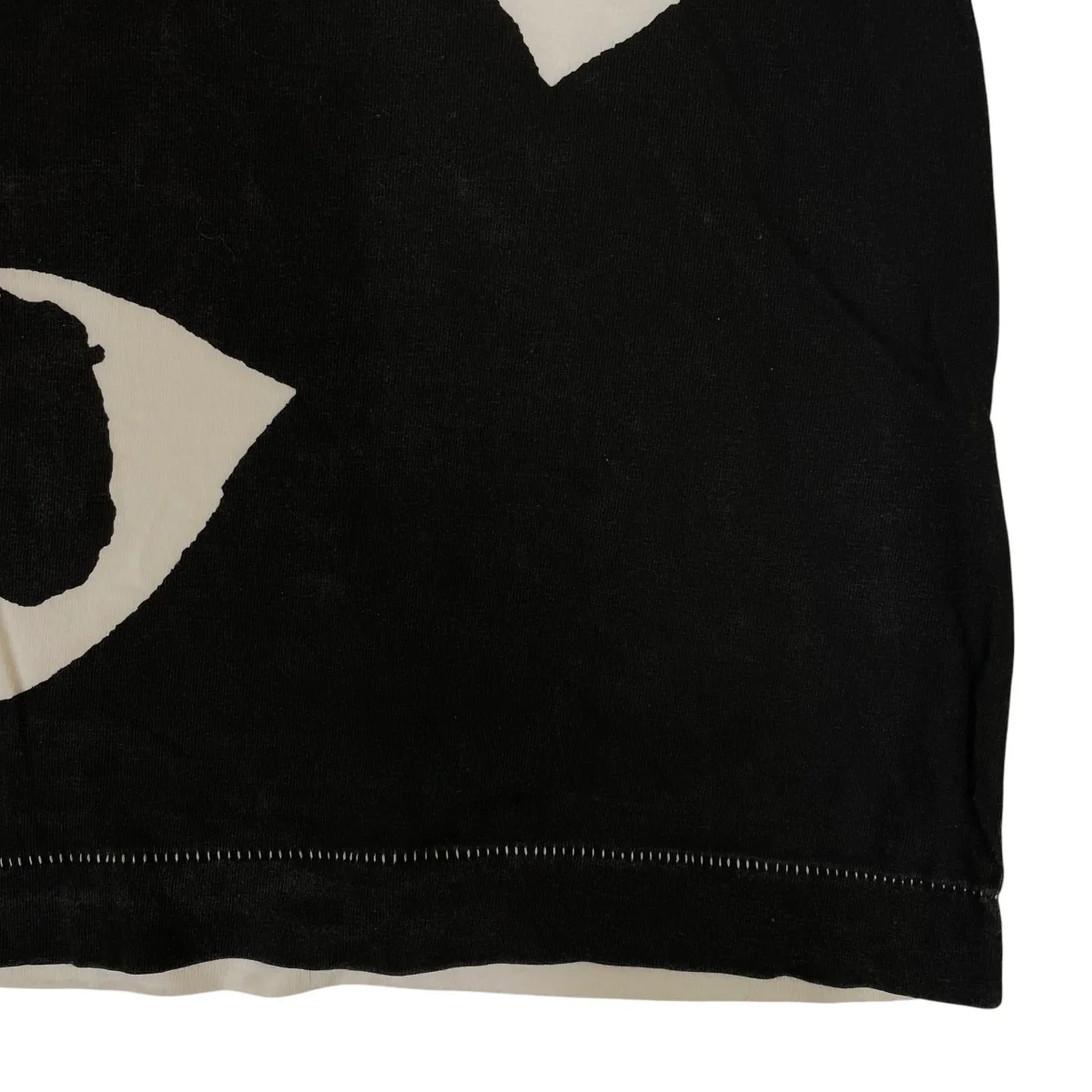 BIG LOGO PRINT T-SHIRTハートロゴプロント 半袖Tシャツ コットンTシャツAX T347 - Image 4
