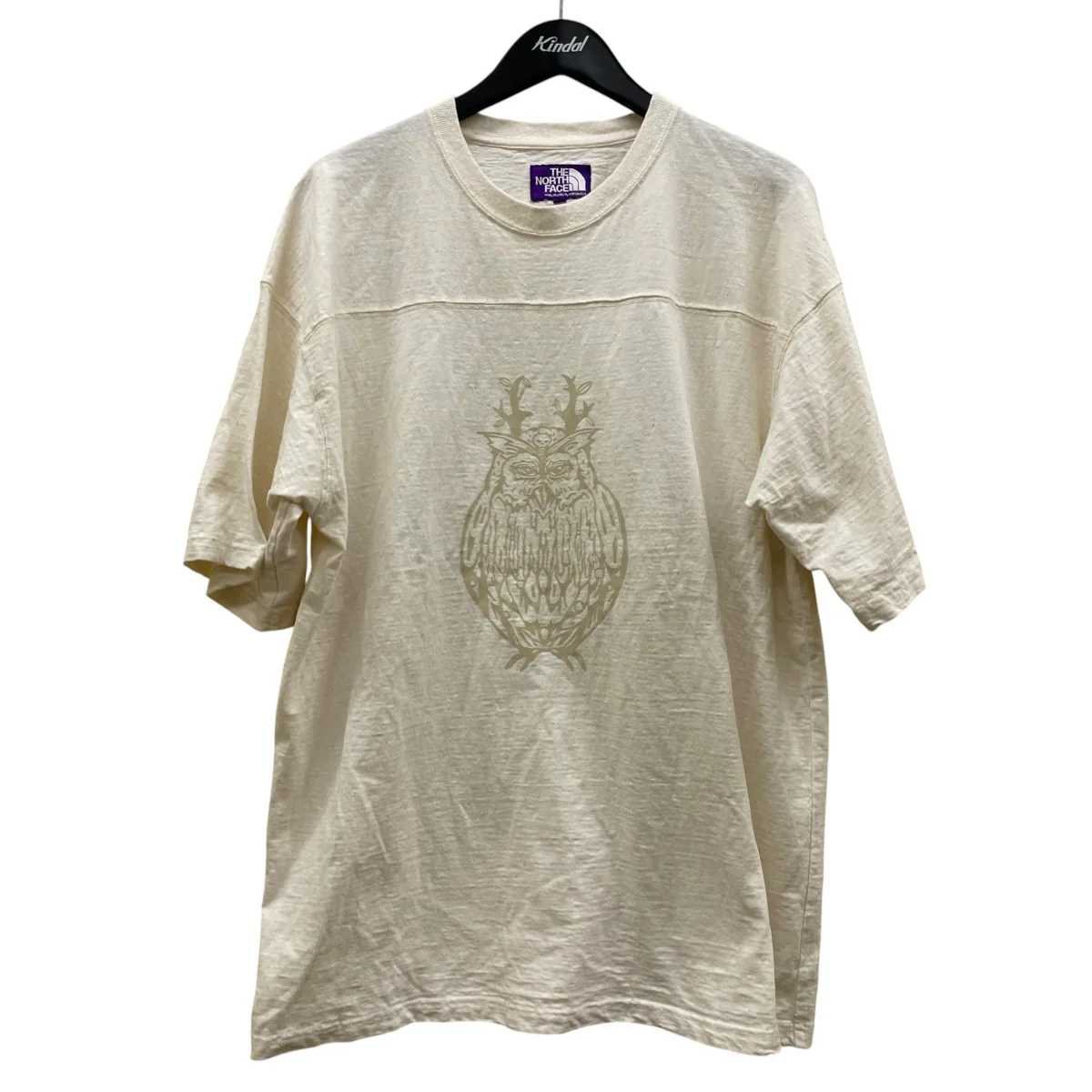 23AWFFFES Graphic Teeフクロウ プリント 半袖Tシャツ コットンTシャツNT3375N
